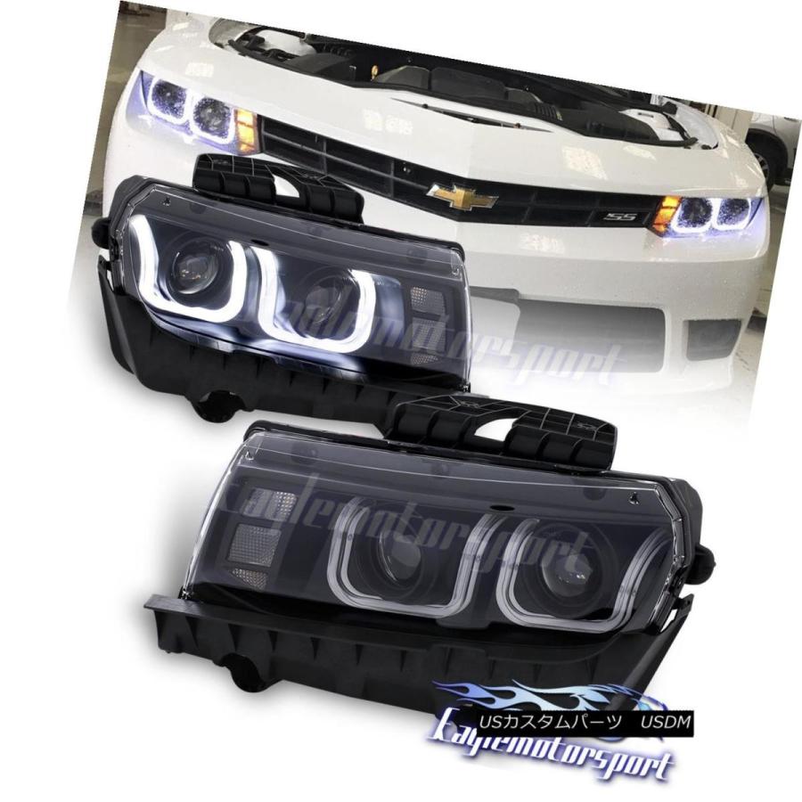 く*ま様 【美品】 シボレー カマロ ヘッドライト 純正品 ヘッドライト [CCFL Uスタイルチューブ] 2014 2015シボレーカマロ