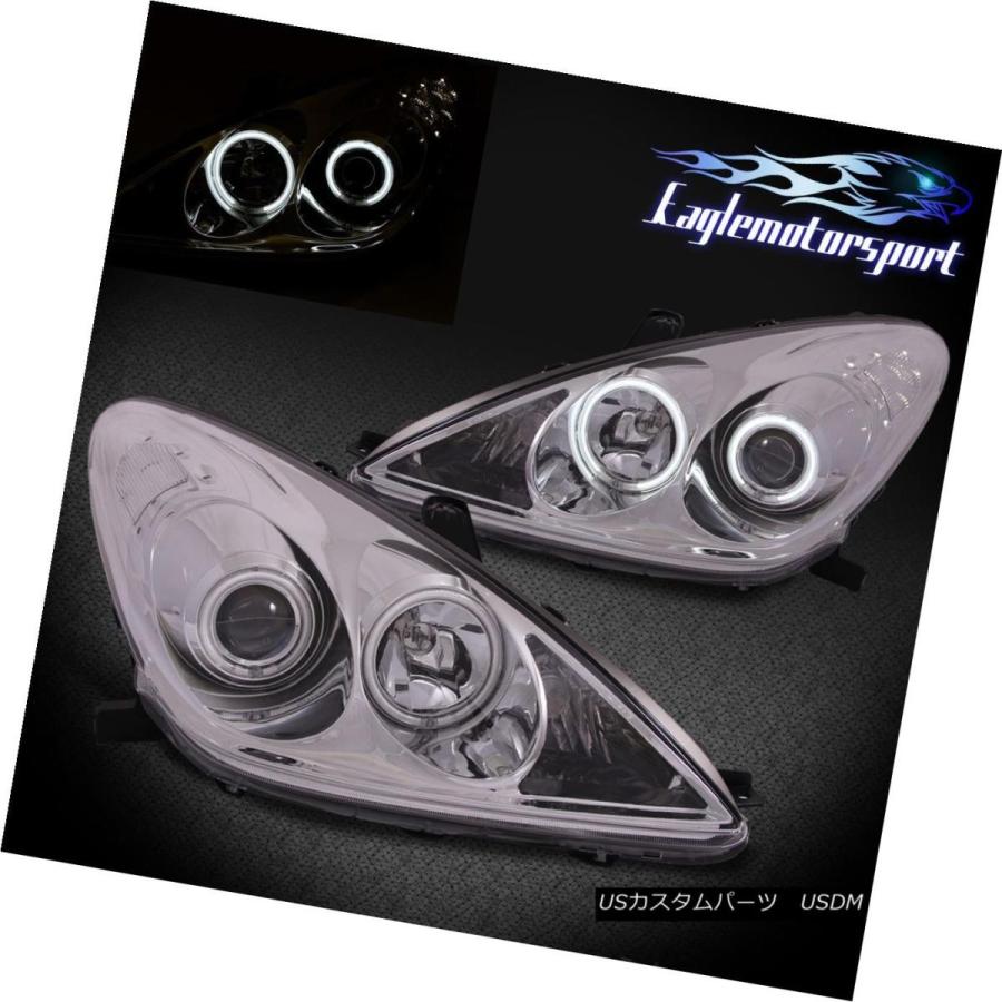 ヘッドライト [CCFL Halo] 2002年2003年レクサスES300 / 2004 2005年2006年ES330プロジェクターヘッドライトペ