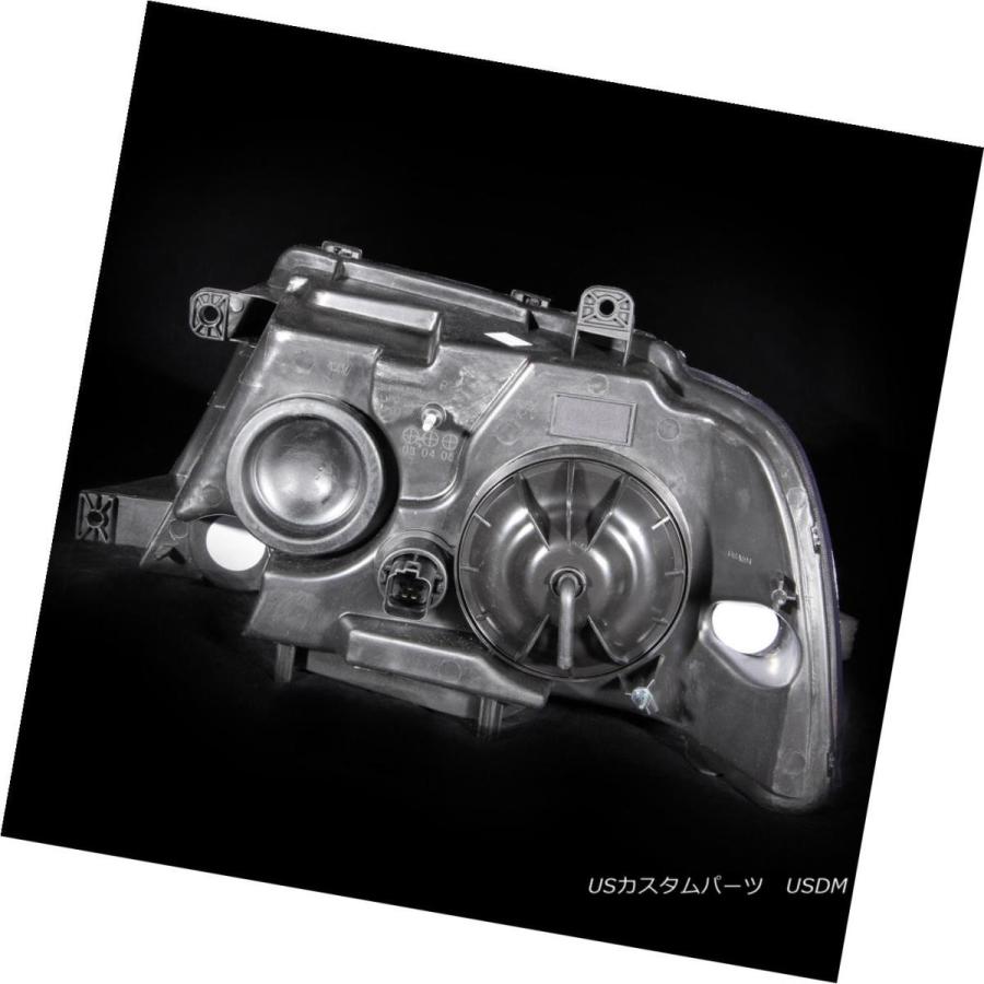 ヘッドライト Fit 2003 2004 2005 2005 Lincoln Navigatorファクトリースタイルブラックヘッドライトペア Fitの画像