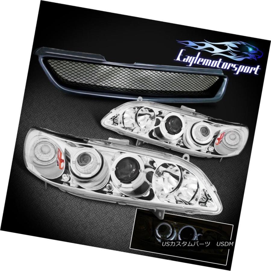ヘッドライト クリスチャン・アンジェル・アイ・プロジェクターヘッドライト1998-2002 ACCORD / JDM GRILLE NEW CHROM