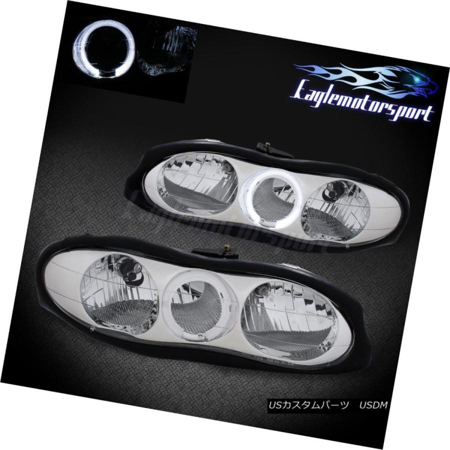 ヘッドライト [LED Halo] 1998 1999 2000 2001 2002シボレーカマロクロームヘッドライトペア [LED Halo]199