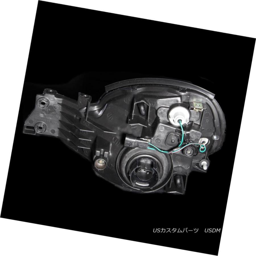 ヘッドライト 2002年2003スバルインプレッサWrx / Stiブラックヘッドライト工場スタイルヘッドランプ For 2002 2003 Subaの画像