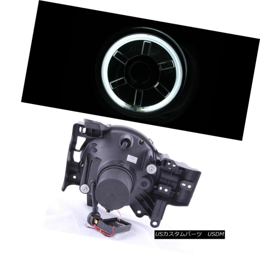 ヘッドライト 4300KスリムHID + CCFLハロープロジェクターヘッドライト2007-2014トヨタFJクルーザー 4300K SLIM HIDの画像