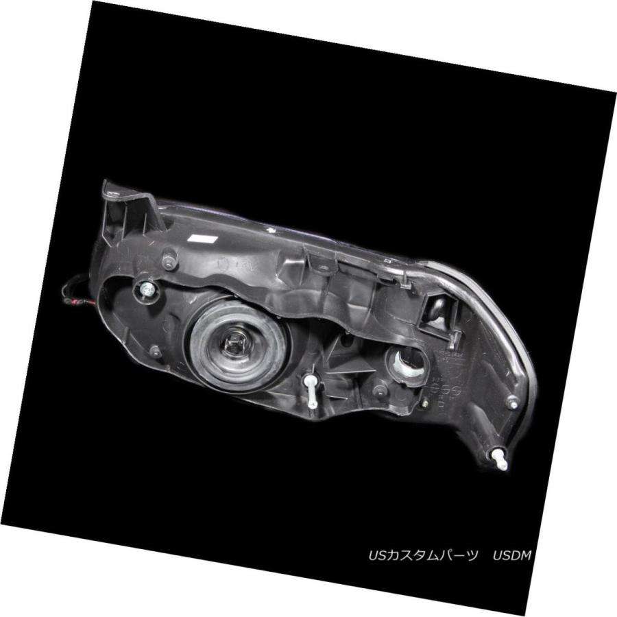 ヘッドライト 2000年の日産マキシマ工場スタイルのブラックヘッドライトヘッドランプペア For 2000 2001 Nissan Maxima Faの画像