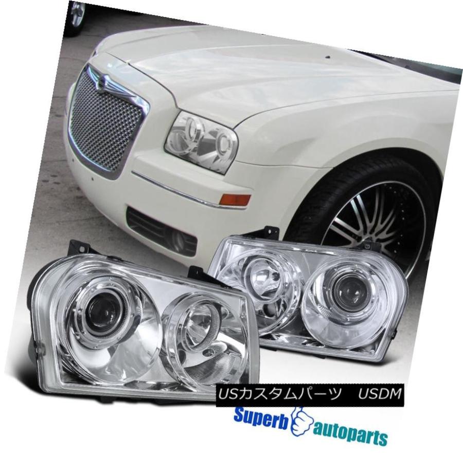 ヘッドライト 2005-2010 Chrysler 300 EuroプロジェクターヘッドライトChrome SpecD Tuning 2005-201