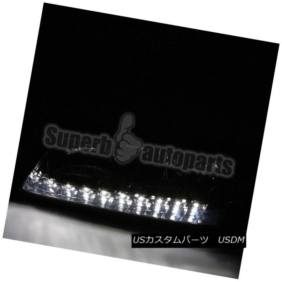 ヘッドライト 2000-2005シボレーインパラ交換煙LED DRLヘッドランプアンバー信号ランプ 2000-2005 Chevy Impala Reの画像