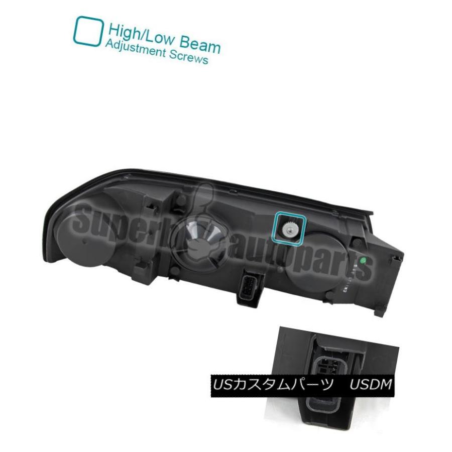 ヘッドライト 2000-2005シボレーインパラ交換煙LED DRLヘッドランプアンバー信号ランプ 2000-2005 Chevy Impala Reの画像