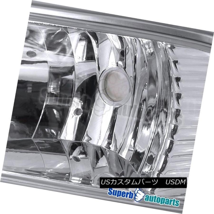 ヘッドライト 1998-2004 Chevy S10 Blazerクリスタルヘッドライトクローム+ LEDシグナルバンパーライト 1998-2004の画像