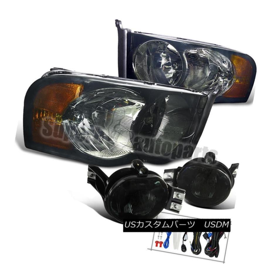 ヘッドライト 2002-2005 Dodge Ram Euroクリスタルヘッドライト+ドライ  2002-2005 Dodge