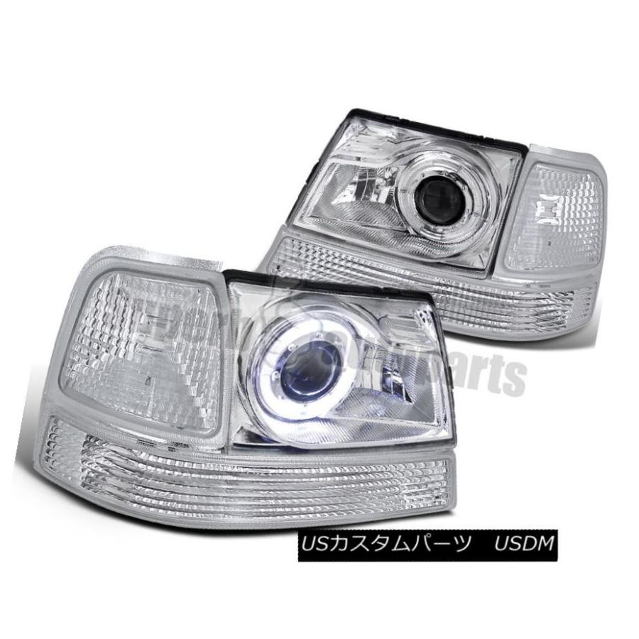 ヘッドライト 1998-2000 Ford Ranger Haloプロジェクターヘッドライト+ Cor   ner信号ランプを