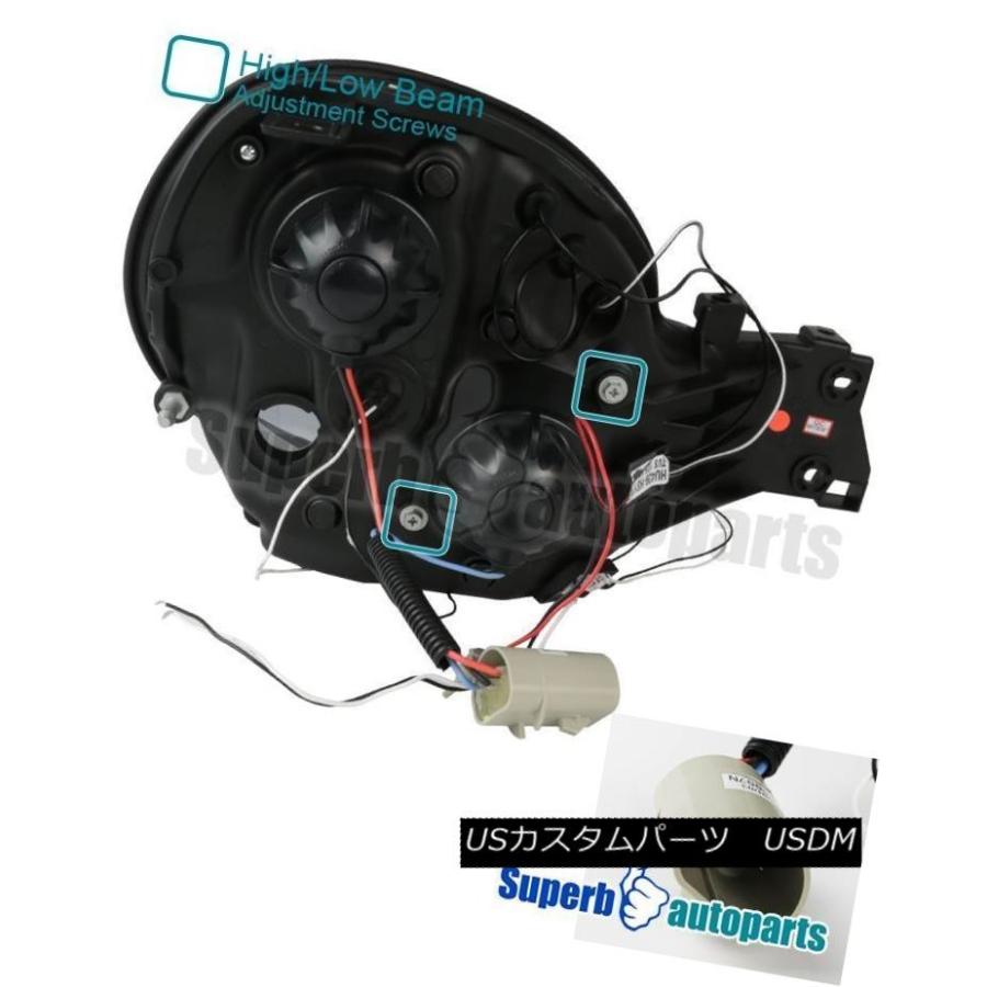 ヘッドライト 02-03スバルインプレッサLEDハロープロジェクターヘッドライト光沢ブラック+ H1スリムHID For 02-03 Subaru Iの画像