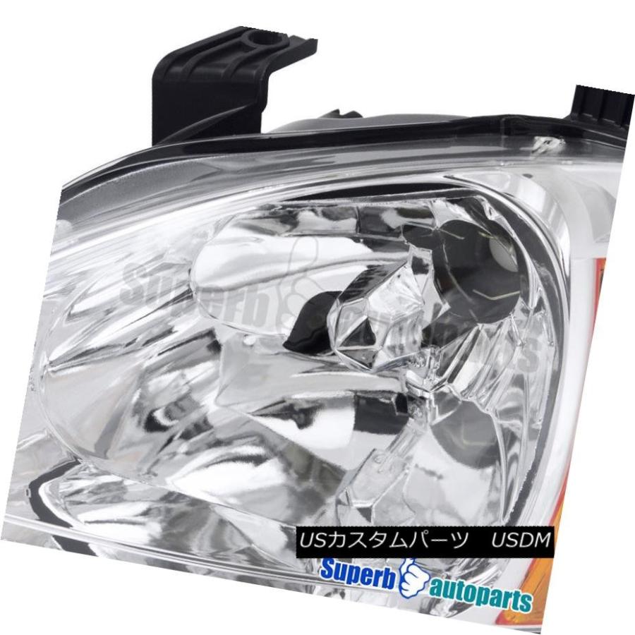 ヘッドライト 1993-1997 Honda Del Sol JDMクリアヘッドライトヘッドランプ+アンバーリフレクター for 1993-1997の画像