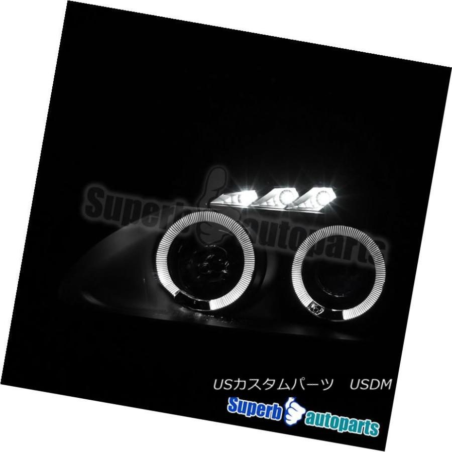 前照灯 2000-2003 S2000用LEDハロープロジェクターヘッドライトランプブラックAP1操作手順かい繕う For 2000-2003