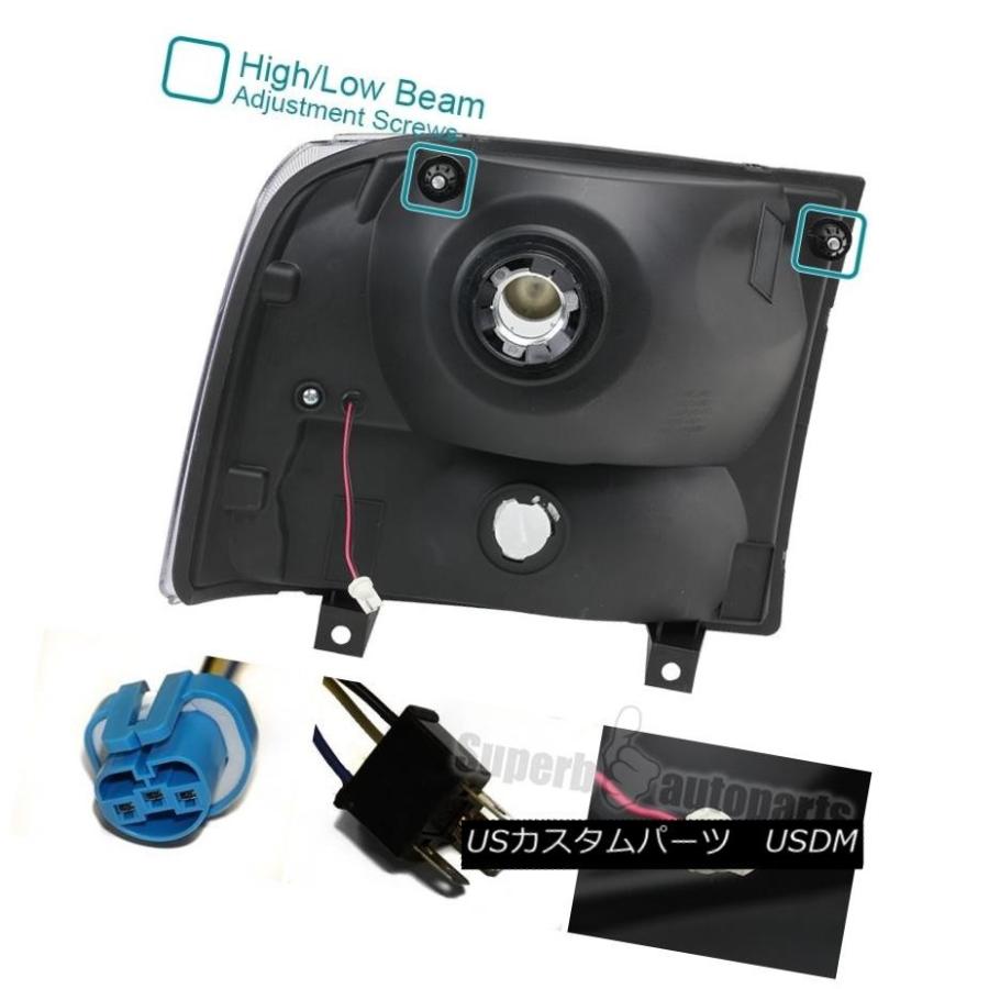 ヘッドライト 99-04 Ford F250 / F350スーパーデューティークロム1PCスタイルヘッドランプ（バンパーランプ付） 99-04 Forの画像