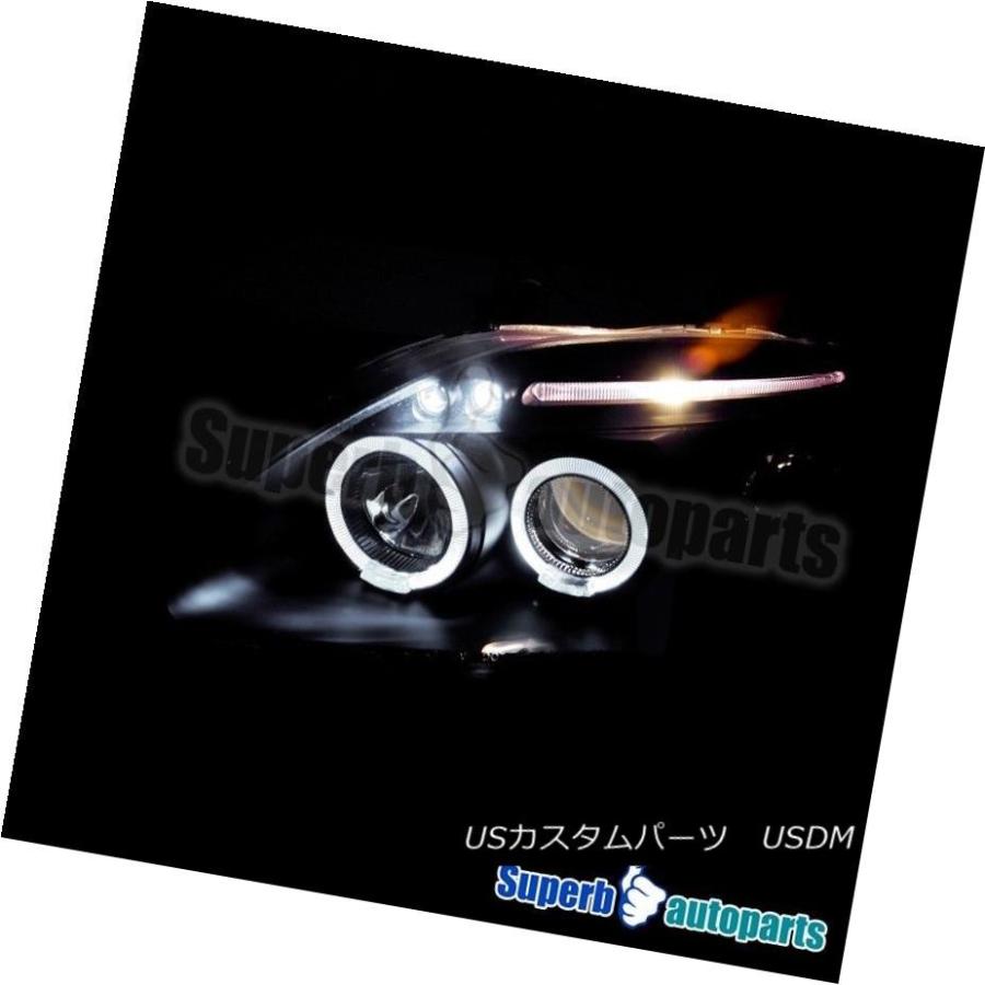 ヘッドライト 1999-2000 Civic Dual Halo LedプロジェクターヘッドライトランプBlack SpecD Tuning Forの画像