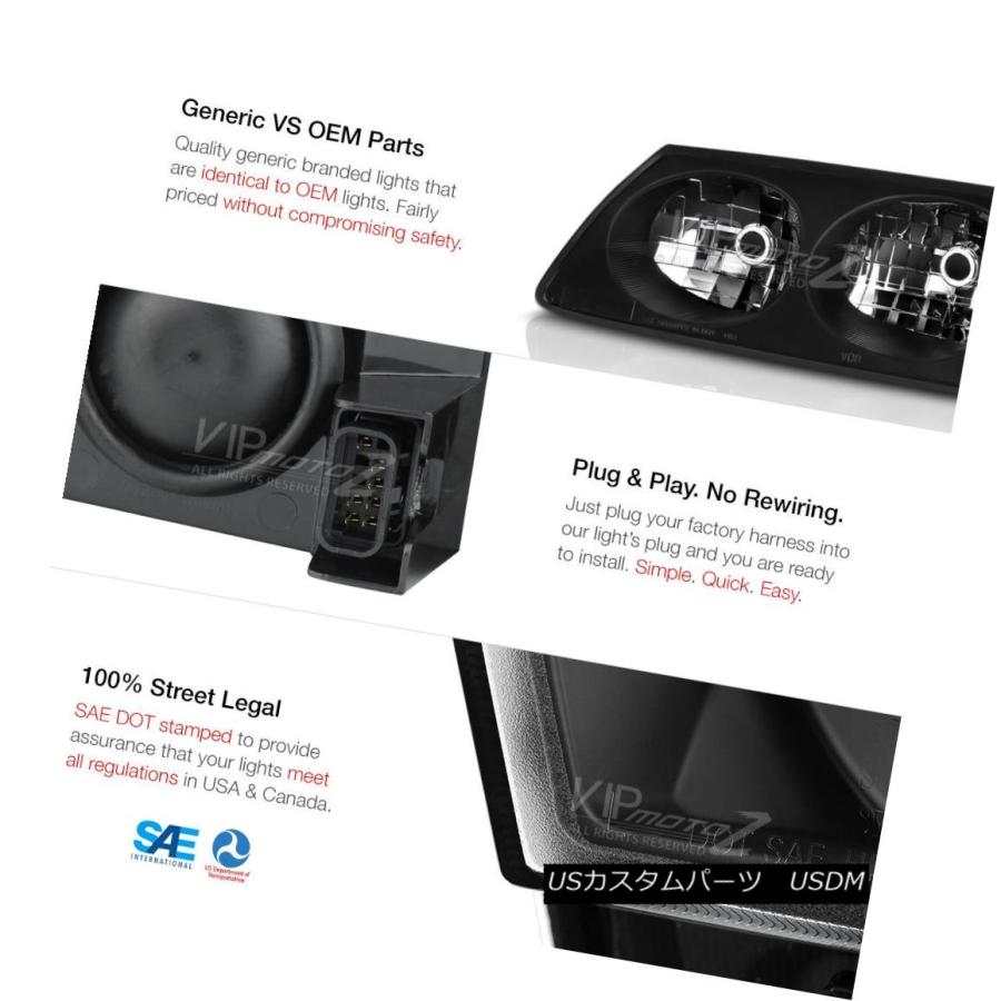 ヘッドライト 2000-2005シボレーインパラSS LSベースブラック 