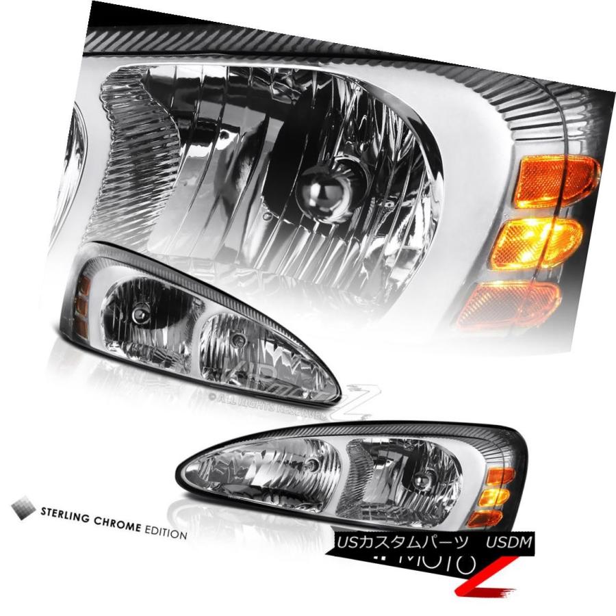 ヘッドライト 2004-2005-2006   -2007-2008 Pontiac Grand Prixクロームフロントヘッ