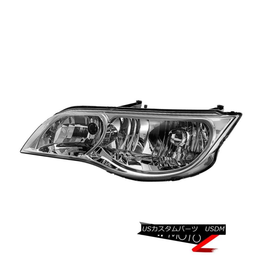 ヘッドライト 2003-2007サターンION「FACTORY STYLE」クロームヘッドライト交換左+右SET 2003-2007 Saturn I