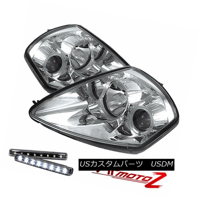 前照灯 ＆gt;＆lt; LEDライトバーキット＆lt; Eclipse 00-02 Spyder GT 3G Chrome Haloプロジェク 自動車-車、バイク、自転車
