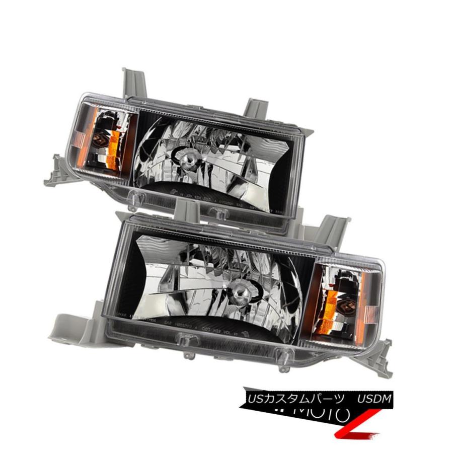 ヘッドライト 2004-2006 Scion xB {ファクトリースタイル}左+右黒ヘッドランプランプ交換 2004-2006 Scion xB {F