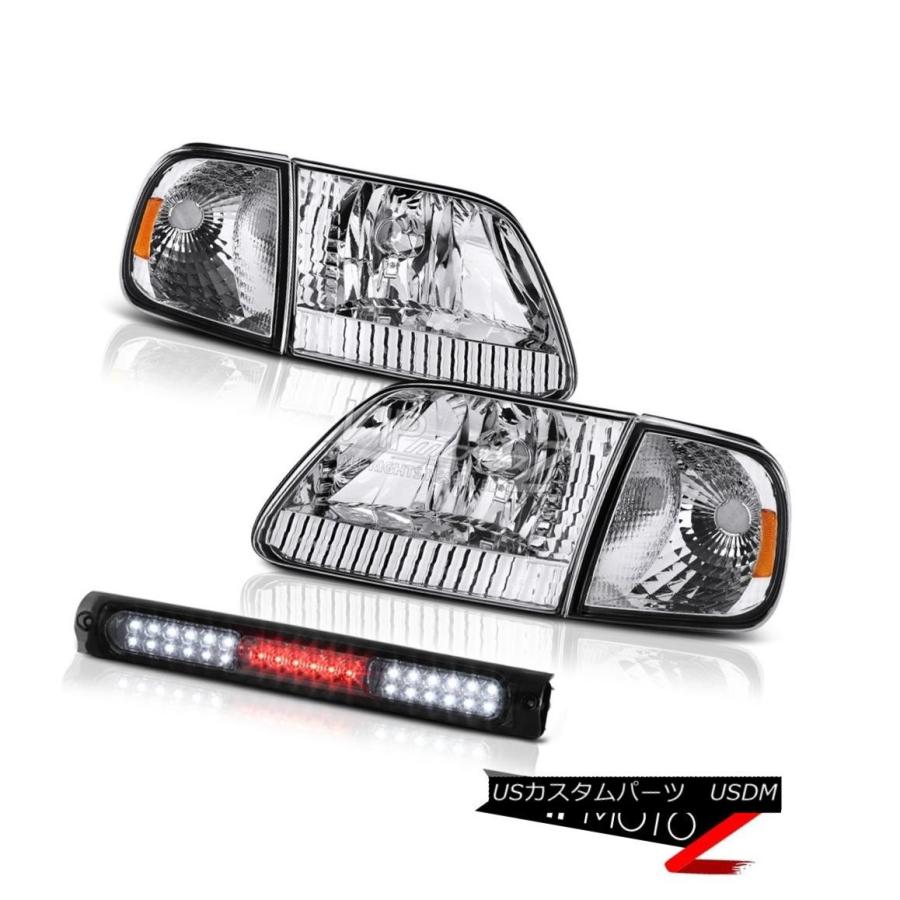 ヘッドライト 信号ヘッドライトは第3ブレーキLEDを吹く1997-2003 Ford F150 Flareside King Ranch Signal