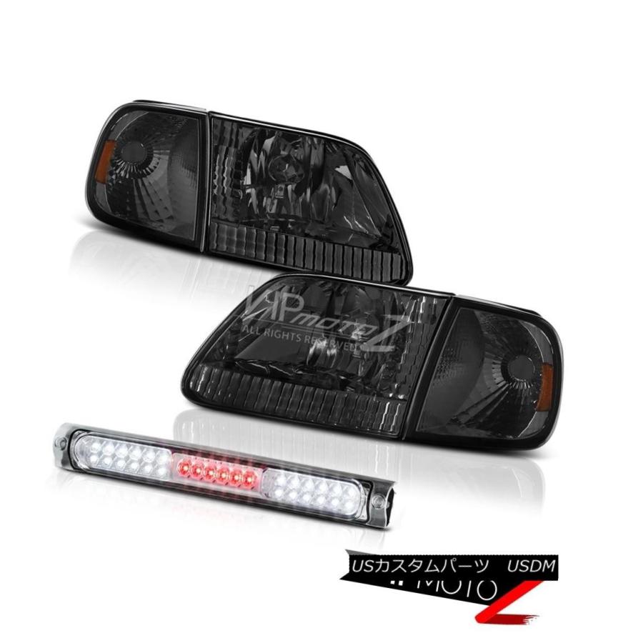 ヘッドライト L + RコーナーヘッドライトルーフストップLEDクリア1997-2003 Ford F150 Flareside Heritage L