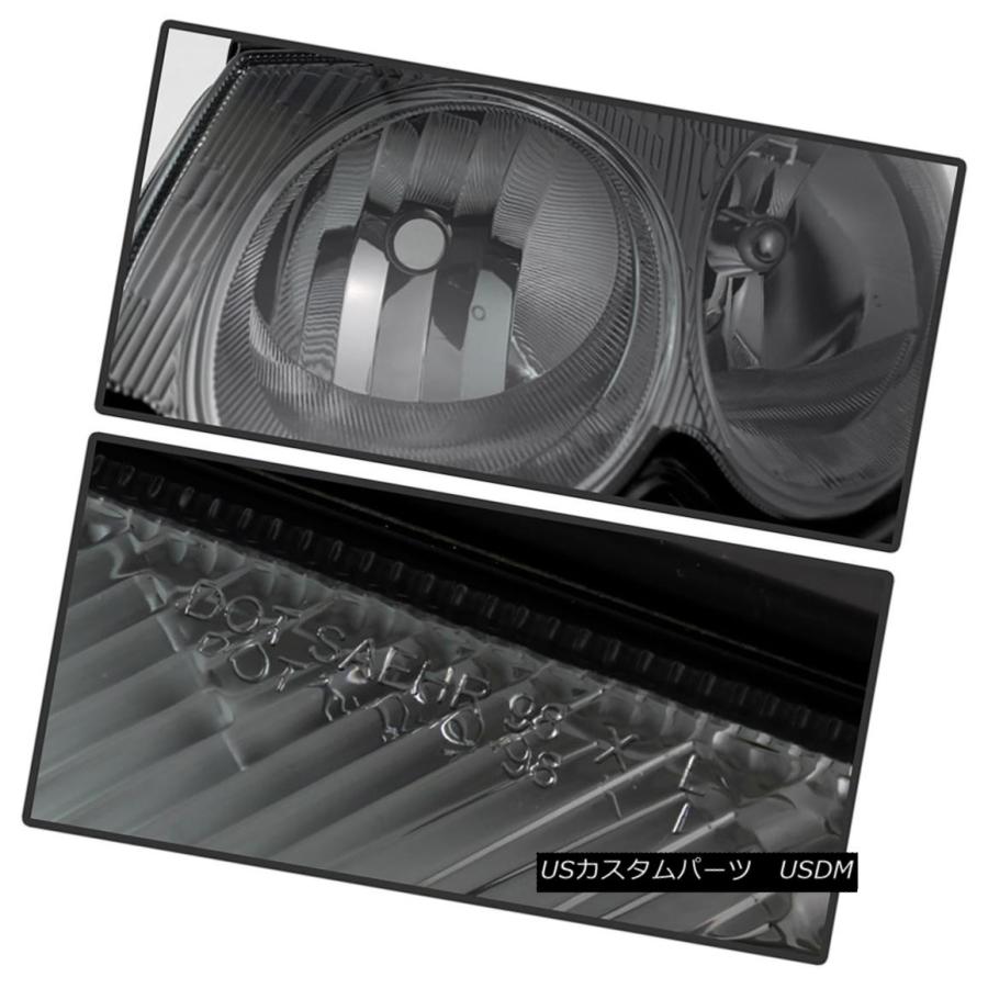 ヘッドライト 1999-2004 Chrysler 300M 300 MスモークフロントヘッドライトランプアセンブリPAIR NEW SET 1999の画像