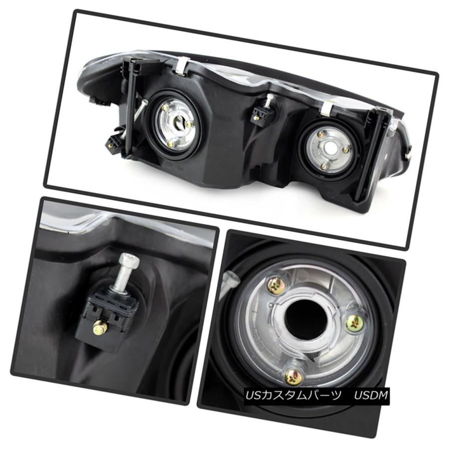 ヘッドライト 1999-2004 Chrysler 300M 300 MスモークフロントヘッドライトランプアセンブリPAIR NEW SET 1999の画像