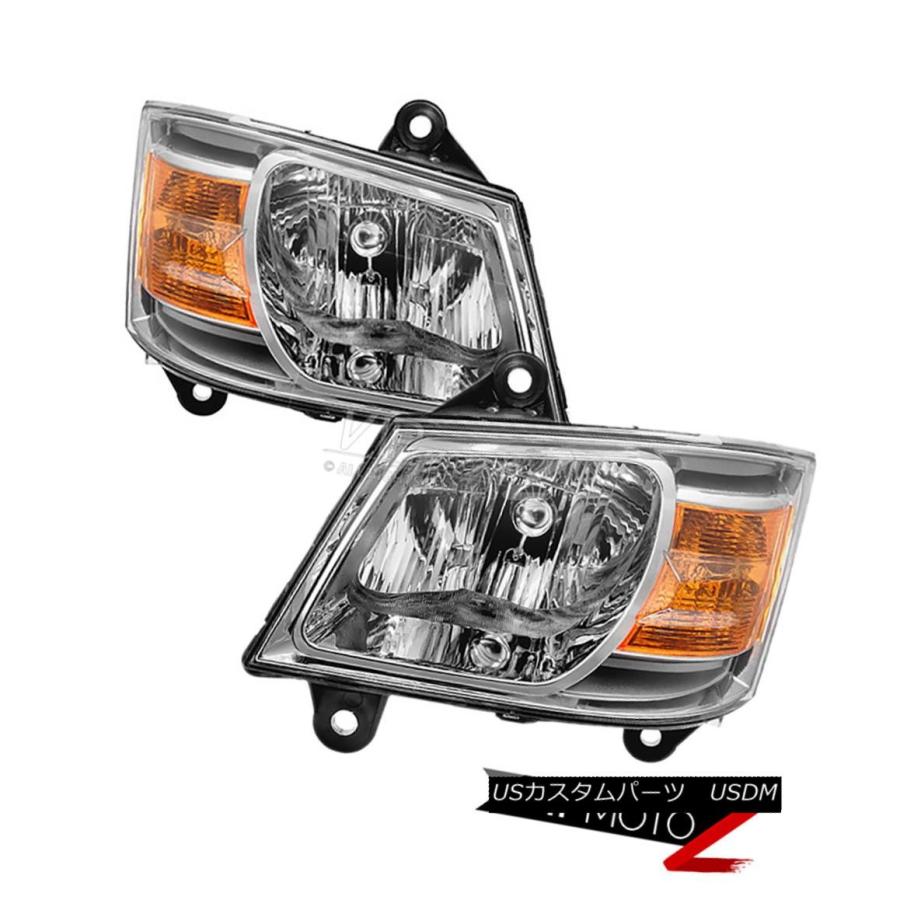 ヘッドライト 2008年2009年2010 Dodge Caravan OEスタイルヘッドライトヘッドランプアセンブリ右 2008 2009 2010