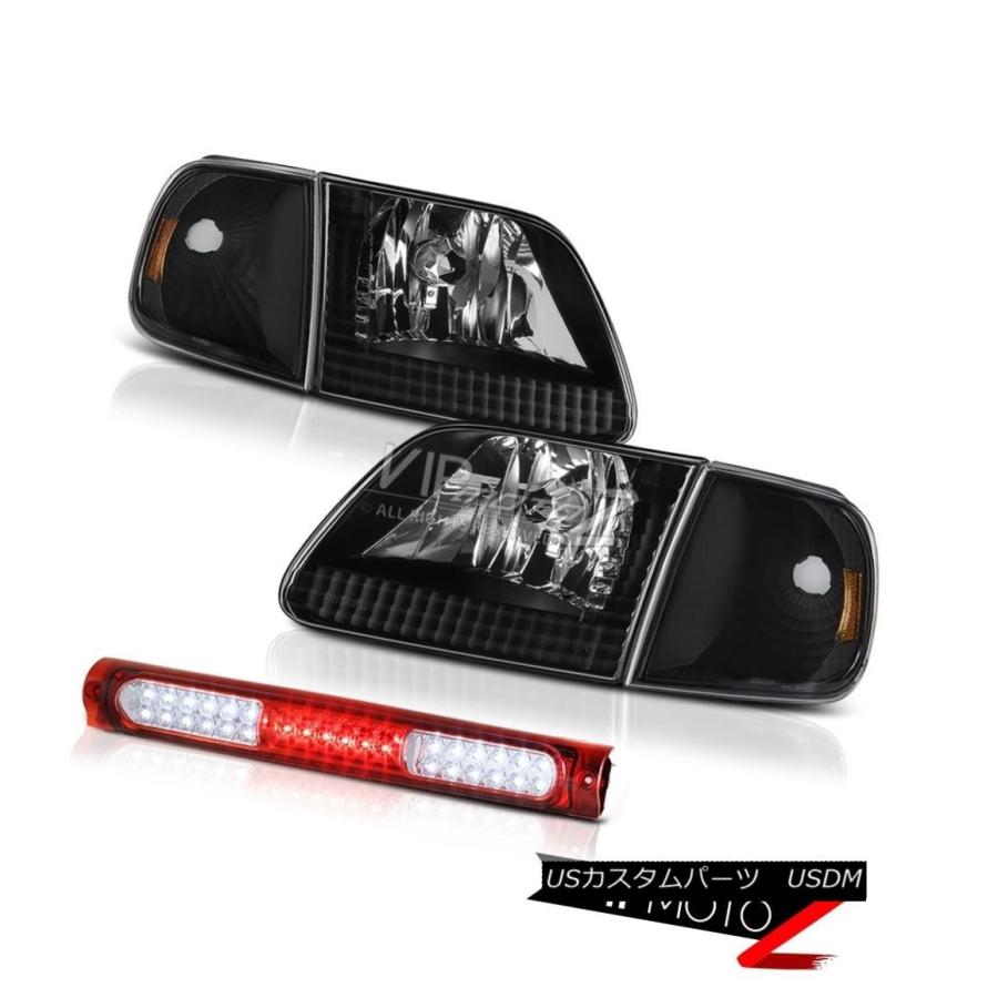 ヘッドライト ブラックダイヤモンドヘッドライトパーキング第3ブレーキカーゴLED 1997-2003 F150 Lightning Black Dia