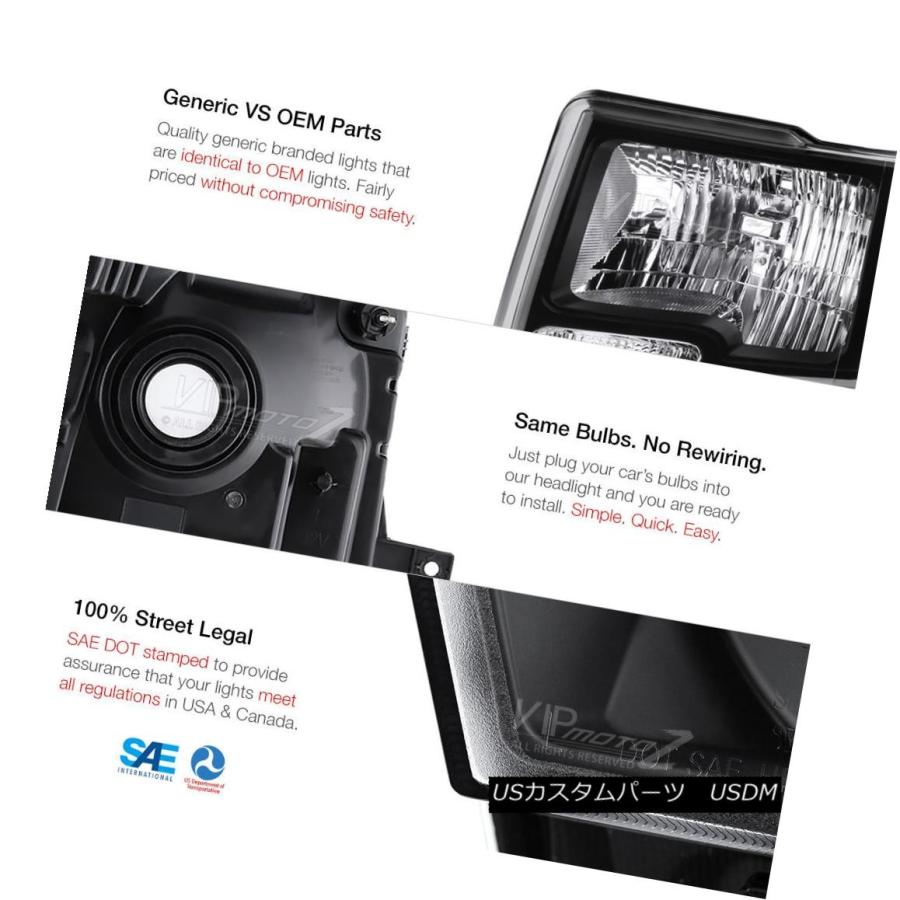 ヘッドライト 2009-2014 Ford F150トラックをピックアップするOEスタイルブラックヘッドライトランプ[LEFT + RIGHT] 20の画像