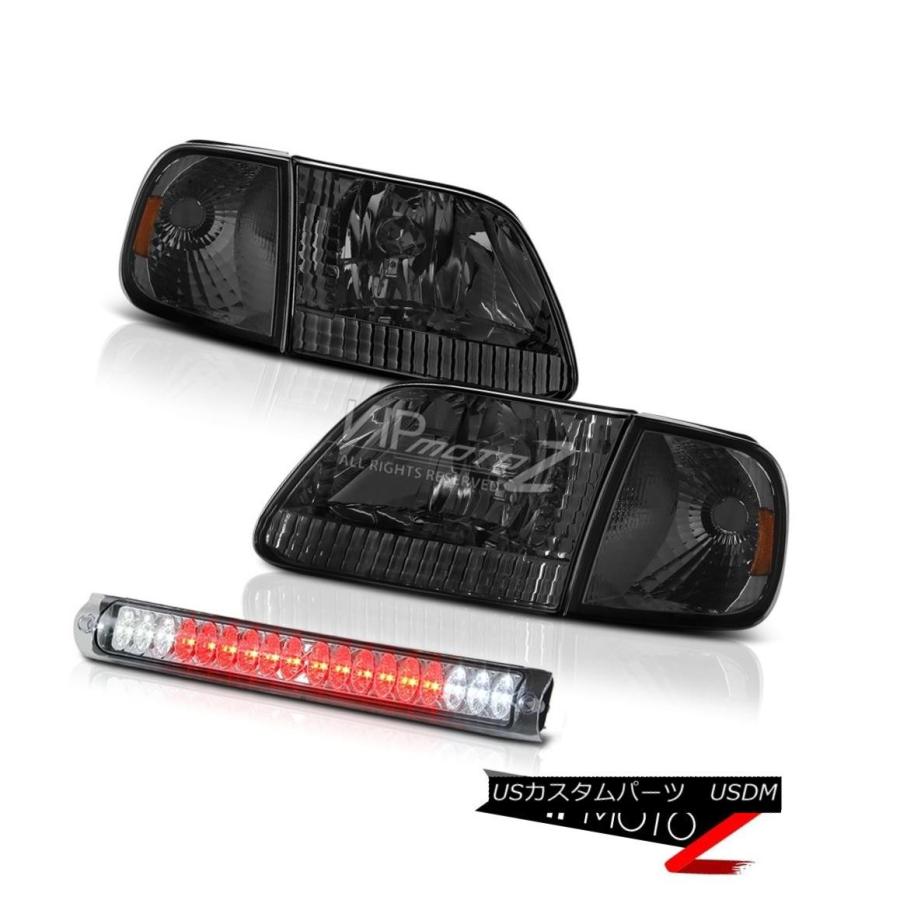 ヘッドライト コーナーLH + RHヘッドライトルーフストップLEDクリア1997-2003 Ford F150 Flareside 5.4L Cor