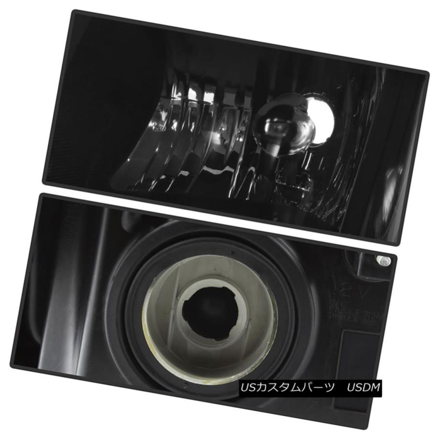 ヘッドライト 2007-2011ダッジニトロ[工場スタイル]ブラックハウジングヘッドライト交換ランプ 2007-2011 Dodge Nitro [Fの画像