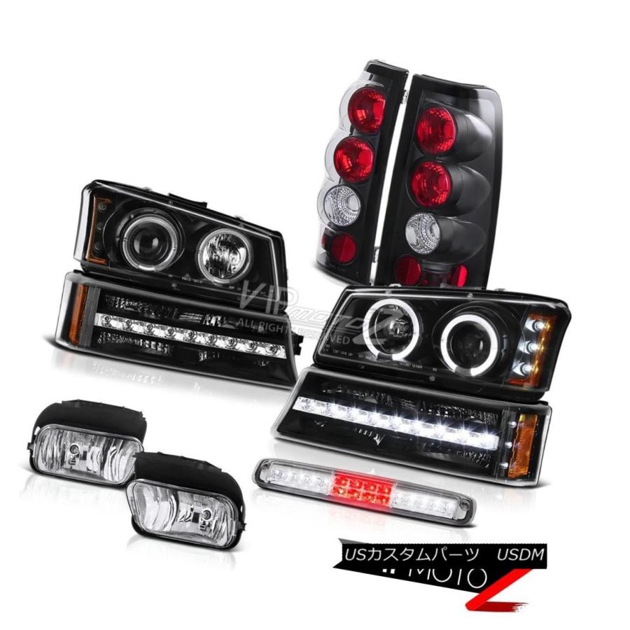 前照灯 03-06 Silverado Foglights 3RDブレーキランプブラックパーキングヘッドライトテールランプ 03-06 Silv 自動車-車、バイク、自転車