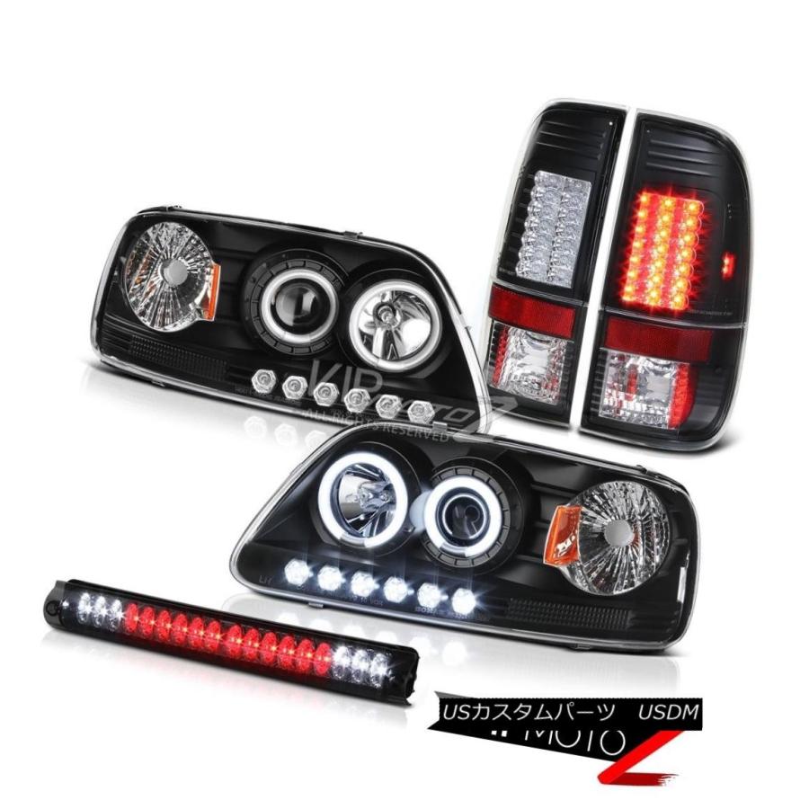前照灯 99 2000 2001 F150月暈リムCCFL天々照明ランプSMDブレーキテールライトセットカーゴランプLED 99 2000 20 ライト、レンズ-自動車-その他ライト