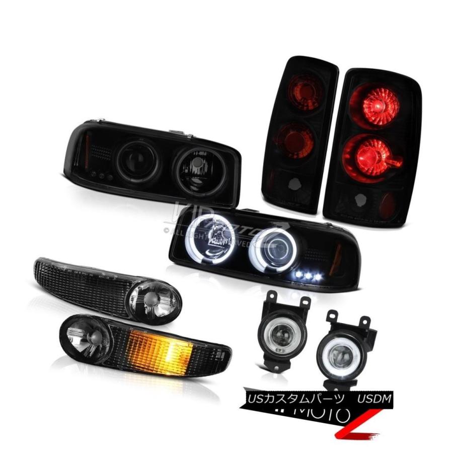 前照灯 01-06ユーコンXL 6.0L C.C.F.Lハローヘッドライトバンパーリアブレーキブレーキテールライトフォグライト 01-06 Yu ライト、レンズ-車、バイク、自転車