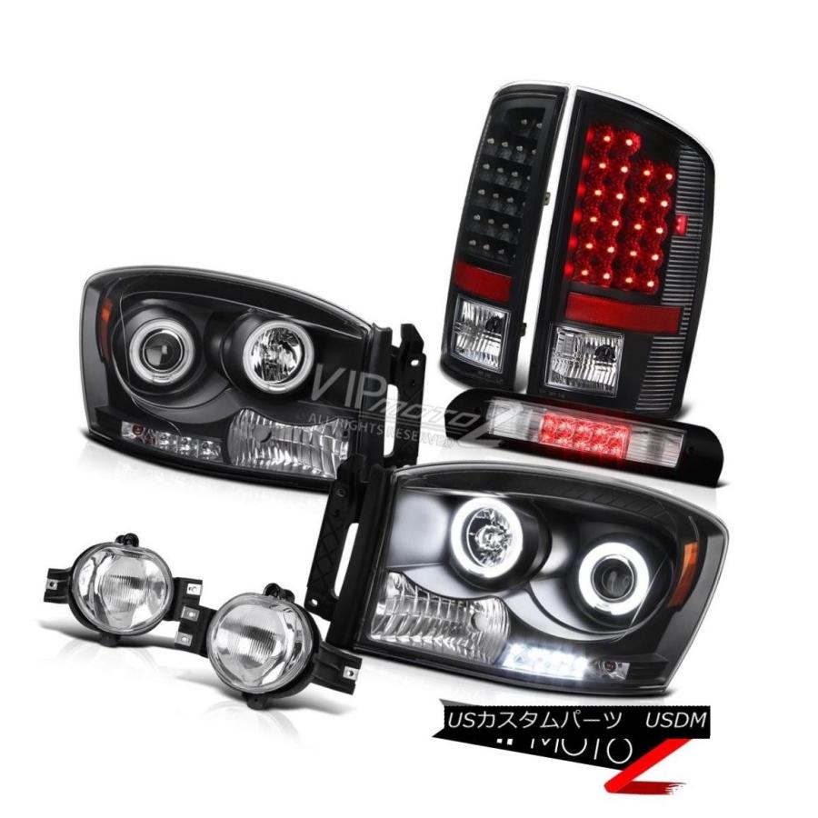 前照灯 2006 Ram 1500 CCFLエンジェルアイヘッドライトLED白熱電球テールライトバンパーフォグルーフ 2006 Ram 1500 C ライト、レンズ-自動車-車、バイク、自転車