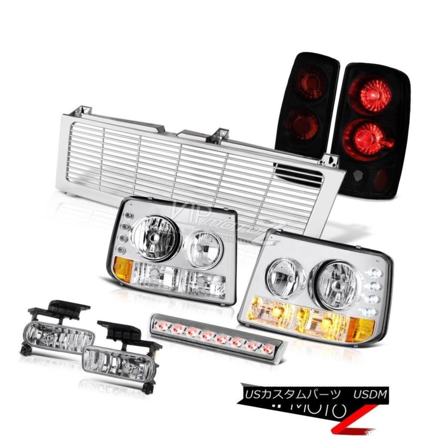 前照灯 天々照明ランプSinister Black尾っぽ照明ランプSterling Fog Brake LED 2000-2006 Tahoe Z71 自動車-ライト、レンズ-車、バイク、自転車