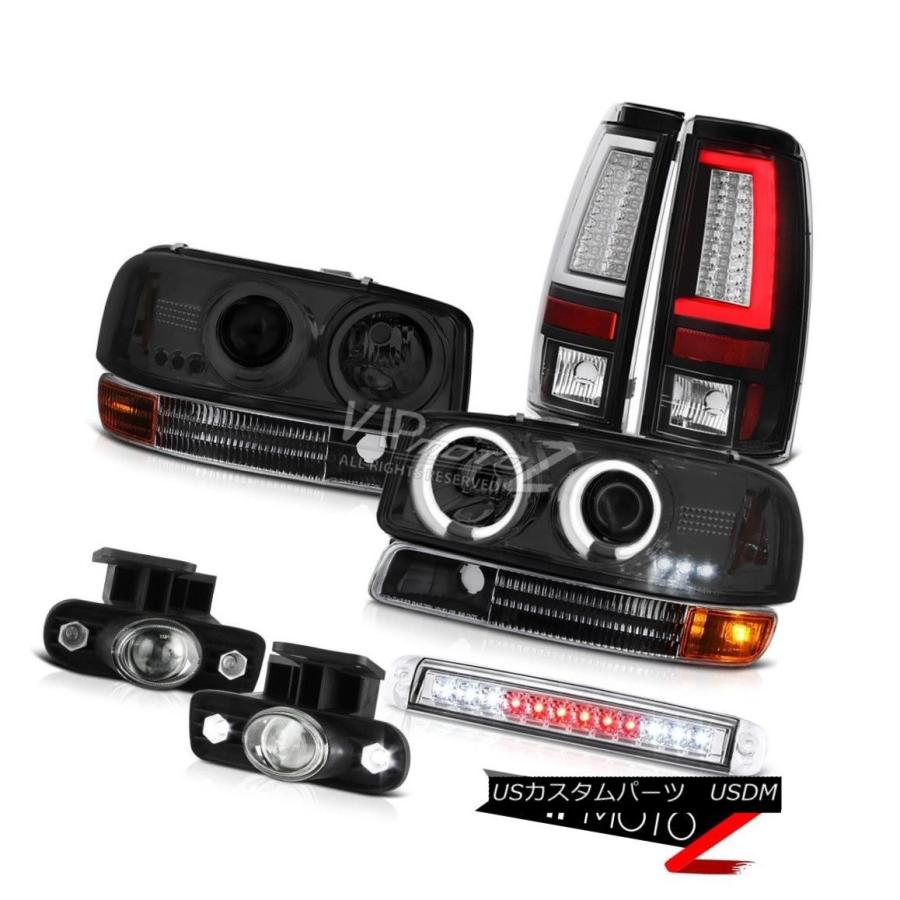 前照灯 99-02 Sierra 3500固定ディスク瓦照明ランプ大屋根用ブレーキランプバンパーフォグライトCCFL天々照明ランプ 99-02 Sierra 車、バイク、自転車-その他ライト