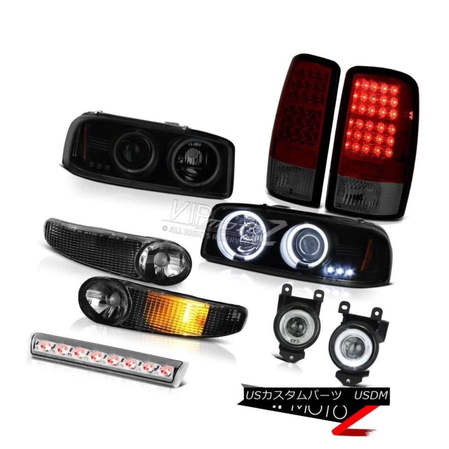 前照灯 フォグランプブレーキLED 01-06ユーコンプロジェクターヘッドライトCCFL Halo Signal Tail Lights Fog 車、バイク、自転車-その他ライト