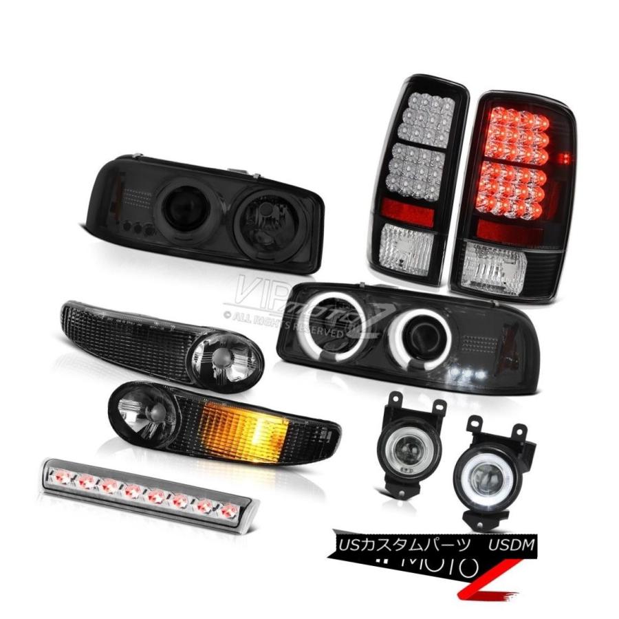 前照灯 CCFL前照灯バンパー3番ブレーキテールライトフォグLED 01-06 GMC Yukon XL Denali CCFL Head その他ライト-自動車