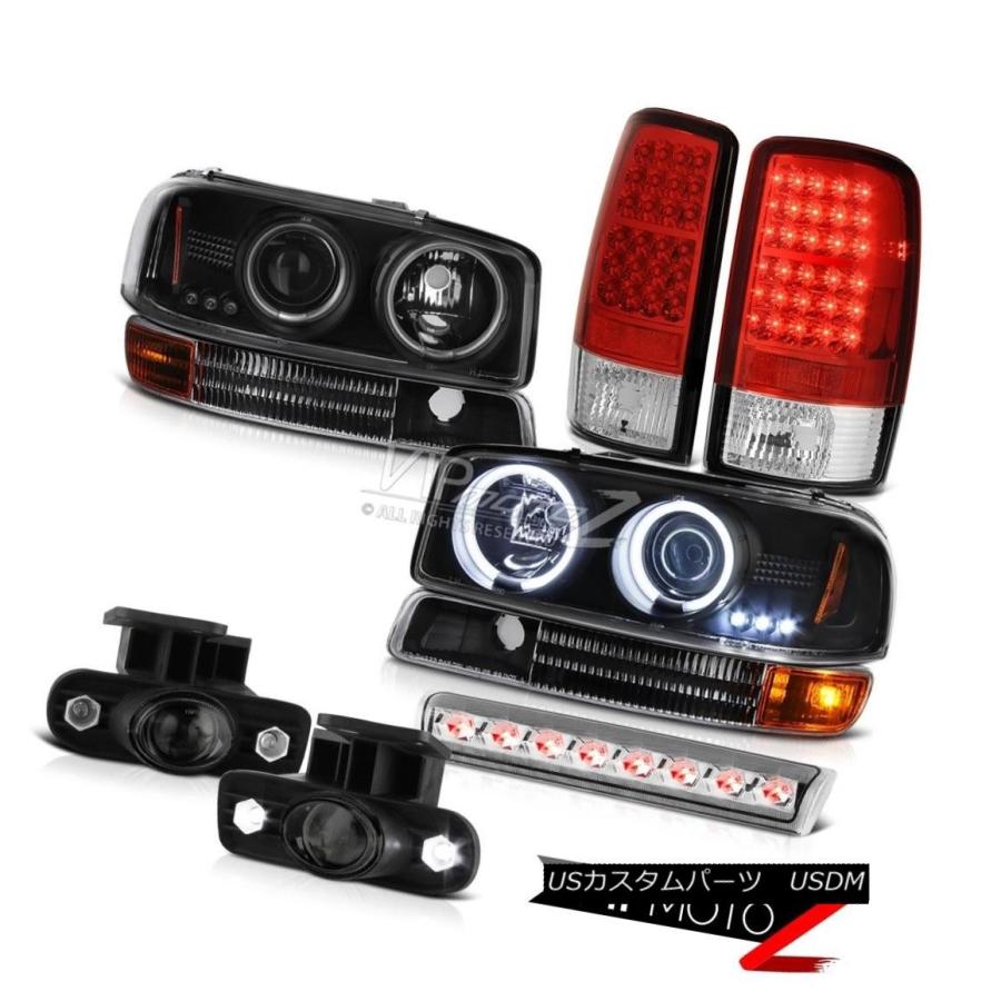 前照灯 2000-2006 Yukon C.C.F.L Halo前照灯LEDテールランプDRL FogLamps 3rd打ちきり 2000 自動車-その他ライト-ライト、レンズ