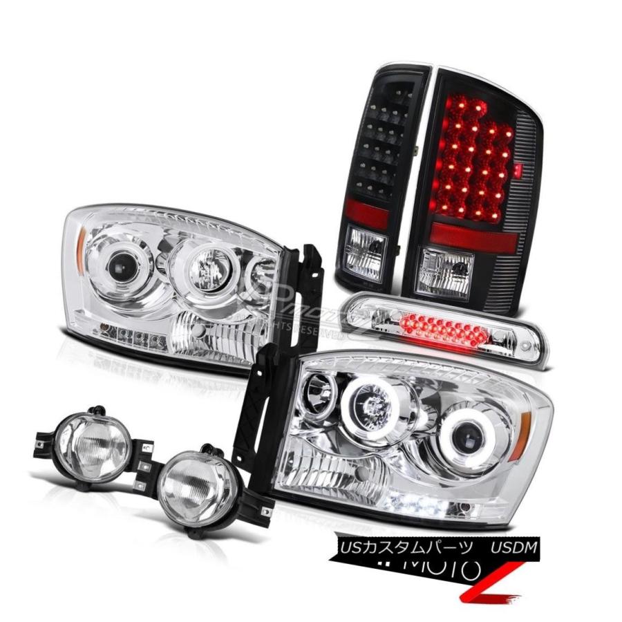 前照灯 2006 Dodge Ram CCFL DRL前照灯LEDテールライトドライビングフォグ3rd打ちきり 2006 Dodge Ra 自動車-車、バイク、自転車