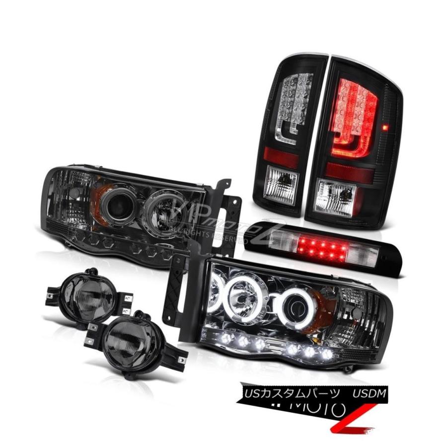 前照灯 02-05 Ram 1500 2500 3500 ST大屋根積貨委託貨物ランプフォグランプテールヘッドライトCcfl Rim 02-05 Ram 自動車-ライト、レンズ