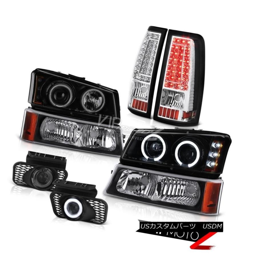 前照灯 2003-2006シルバラードダークスモーク霧ランプテールライトパーキングランプヘッドライト 2003-2006 Silverado D 自動車-車、バイク、自転車
