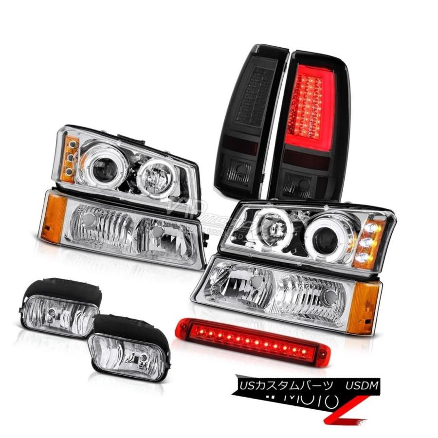 前照灯 03-06 Silverado Taillampsハイストップライトフォグランプバンパーヘッドランプトロンスタイル 03-06 Silv 車、バイク、自転車-ライト、レンズ-自動車