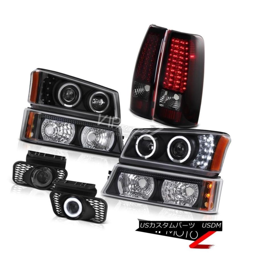 前照灯 LEDエンジェルアイプロジェクターヘッドライト交通信号Taillamp Foglight 03 04 05 06シルバラード LED Ang その他ライト-自動車