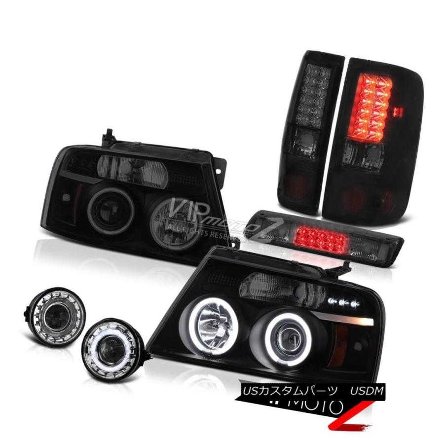 前照灯 06-08 Ford F150 XLTフォグライトルーフブレーキランプヘッドライトテールライト \"Brightest\"" 06-08 Fo" 自動車-ライト、レンズ