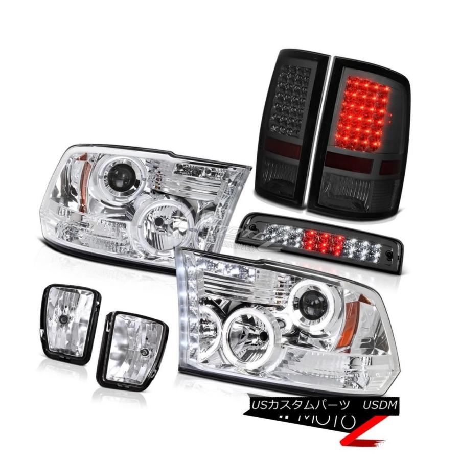 前照灯 2013 2014-2017 Ram 1500ハイストップランプフォグテールライトプロジェクターヘッドランプLED 2013 2014- 車、バイク、自転車-その他ライト