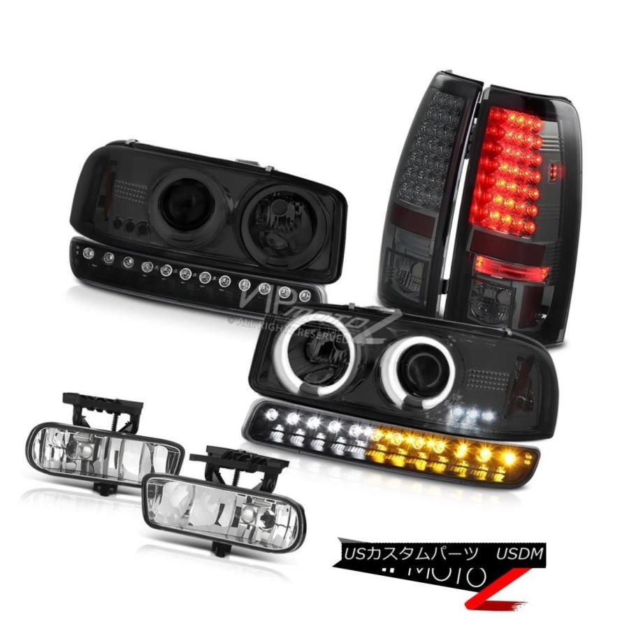前照灯 99-02 Sierra SL Foglights smdテールライトバンパーランプccflプロジェクターヘッドランプ 99-02 Si 自動車-ライト、レンズ